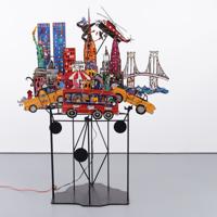 Fredrick Prescott NEW YORK CITY Kinetic Lit Sculpture, 74W - Sold for $2,944 on 05-16-2026 (Lot 464).jpg